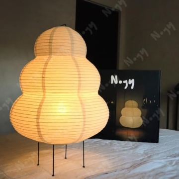 Elegant Japanese Paper Floor Lamp for Ambient Lighting