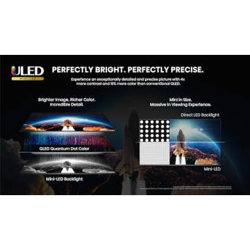 Hisense 75-Inch Class U6 Series Mini-LED ULED 4K UHD Google Smart TV (75U6K) - QLED, Full Array Local Dimming, Dolby Vision IQ，HDR 10+, VRR Game Mode Plus, 240 Motion Rate, Alexa Compatibility