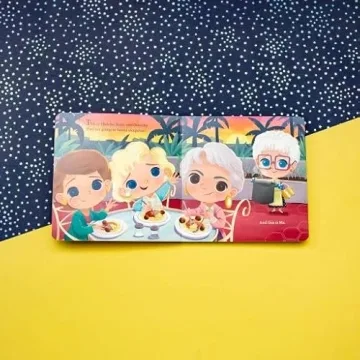 Golden Girls Goodnight Girls - Vibrant Board Book for Kids