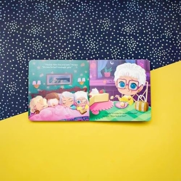Golden Girls Goodnight Girls - Vibrant Board Book for Kids