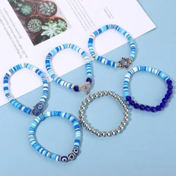 Vibrant XOCARTIGE Surfer Heishi Bracelets Set for Women