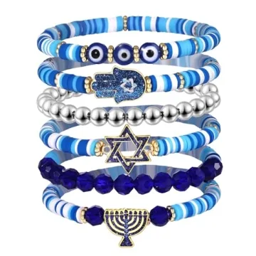Vibrant XOCARTIGE Surfer Heishi Bracelets Set for Women