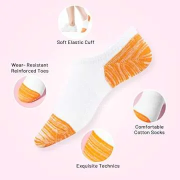 IDEGG No Show Socks Womens and Men Low Cut Ankle Short Anti-slid Athletic Running Novelty Casual Invisible Liner Socks