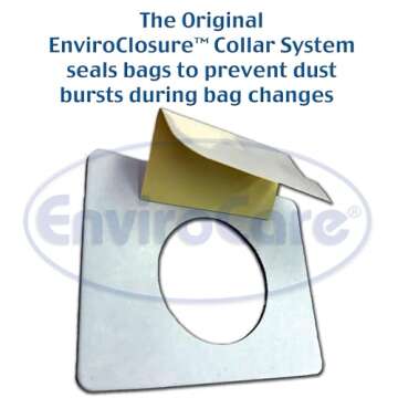 EnviroCare Replacement Micro Filtration Vacuum Cleaner Dust Bags made to fit Kenmore 51195 Magic Blue Canisters Type M 24 bags
