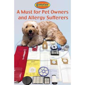 EnviroCare Replacement Micro Filtration Vacuum Cleaner Dust Bags made to fit Kenmore 51195 Magic Blue Canisters Type M 24 bags