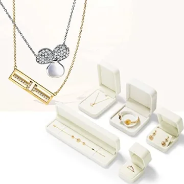 Oirlv Velvet Jewelry Box for Gift Giving and Storage