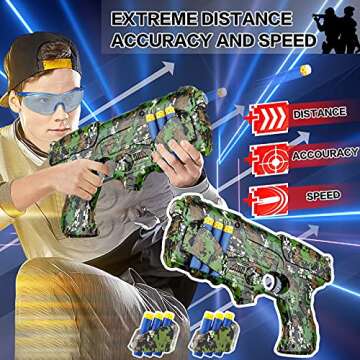 Tepsmigo Kids Tactical Vest Kit for Nerf Guns