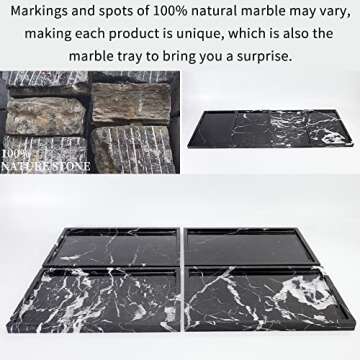 Natural Marble Serving Tray | Luxury Home Decor Solution