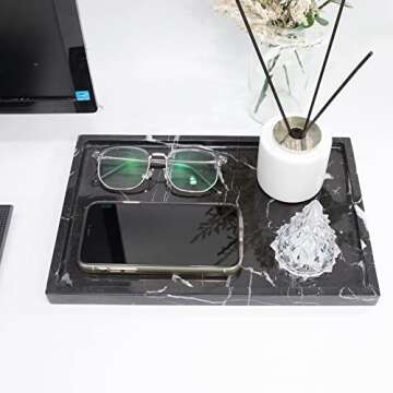 Natural Marble Serving Tray | Luxury Home Decor Solution
