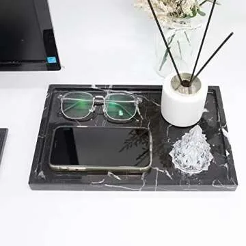 Natural Marble Serving Tray | Luxury Home Decor Solution
