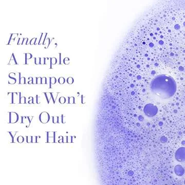 Goldie Locks Brilliant Blonde Purple Shampoo for Blonde, Lightened, Grey Hair & Extensions, Brightens, Tones, Eliminates Brass, Sulfate-Free, Nourishing, Moisturizing, Color Safe, 8.45 Fl Oz Bottle