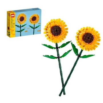 LEGO Sunflowers Building Set - Creative DIY Home Decor for Ages 8+