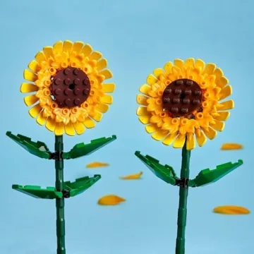 LEGO Sunflowers Building Set DIY Home Decor Gift Ages 8+