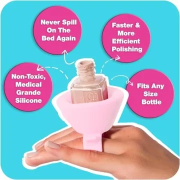 Tweexy Wearable Nail Polish Holder for Effortless Application