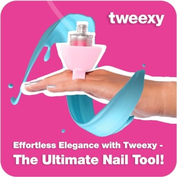 Tweexy Wearable Nail Polish Holder for Effortless Application
