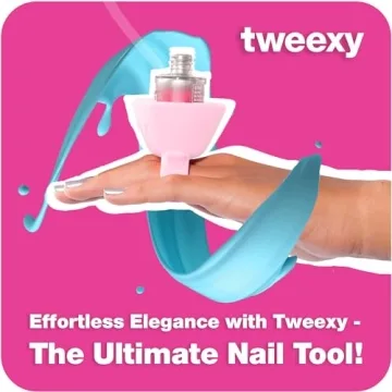 Tweexy Wearable Nail Polish Holder for Effortless Application