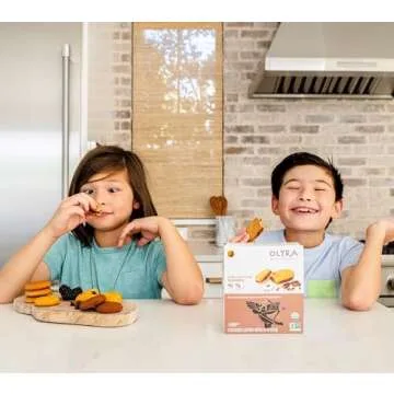 Olyra Dark Chocolate Sandwich Breakfast Biscuits - Healthy Snack