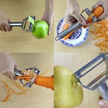 Ultra Sharp Vegetable Peeler for Perfect Julienne Cuts