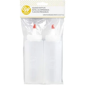 Wilton Squeeze Bottles for Candy Melts & Sauces 6 Oz