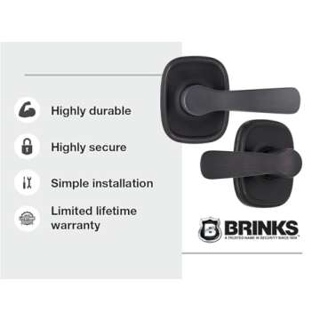 BRINKS Hands-Free Indoor Door Knob for Modern Living