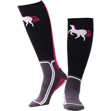 Premium Quality Equestrian Riding Socks by Harrison Howard