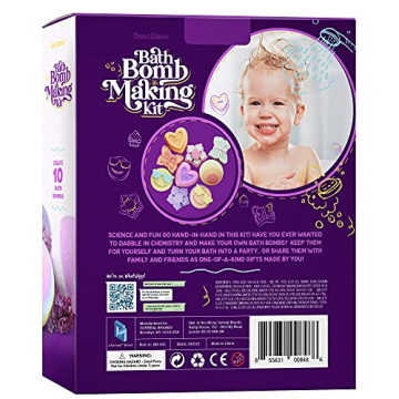 Bath Bomb Making Kit for Kids - Fun STEM Craft Gift