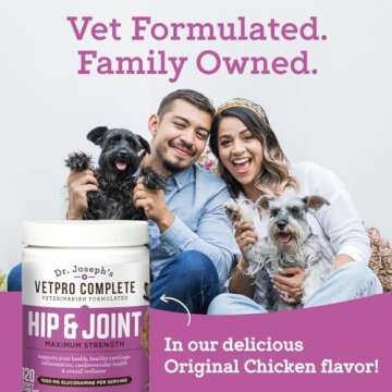 VetPro Complete Dog Hip and Joint Supplement Chews