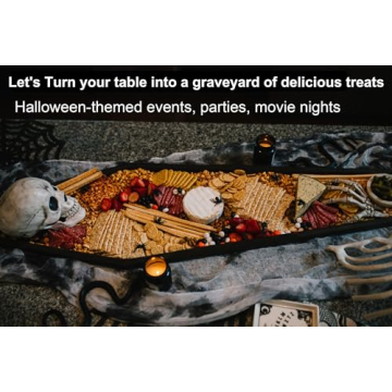 32'' Extra Large Halloween Coffin Charcuterie Board