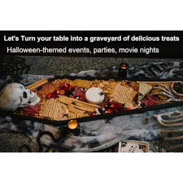32'' Extra Large Halloween Coffin Charcuterie Board