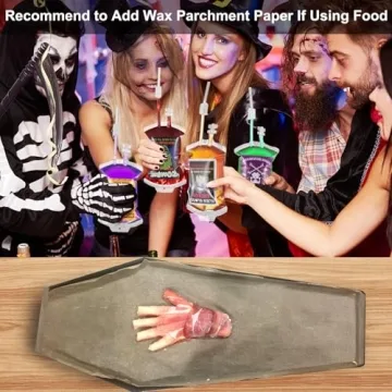 32'' Extra Large Halloween Coffin Charcuterie Board
