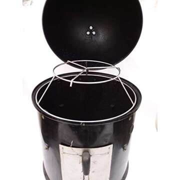 Hunsaker Smokers Rib Hanger Set for 22.5" WSM - 12 S-Shaped Butcher Meat Hooks, Durable Solid 304 St...