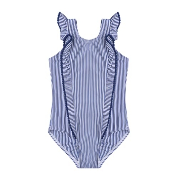 LIZENS Girls Stylish One Piece Swimsuit for Beach Fun