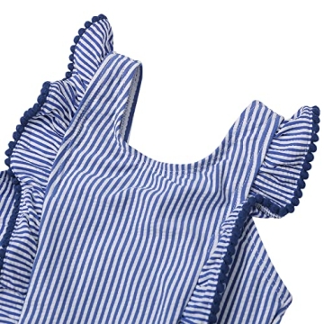 LIZENS Girls Stylish One Piece Swimsuit for Beach Fun