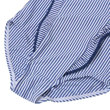 LIZENS Girls Stylish One Piece Swimsuit for Beach Fun