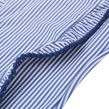 LIZENS Girls Stylish One Piece Swimsuit for Beach Fun