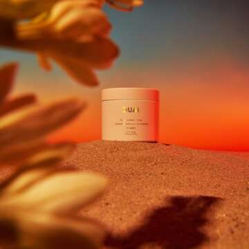 OUAI Scalp & Body Scrub, St. Barts Travel Size - Exfoliating Body Scrub with Sugar & Coconut Oil Blend for Smooth, Moisturized Skin - Gentle Scalp Scrub for Removing Product Build Up (3.4 Oz)