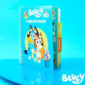 Bluey Sticker Book for Kids - 1000+ Stickers for Fun Art Activities