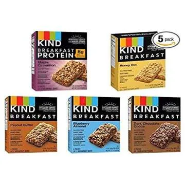 Kind Breakfast Bars Variety Pack - Healthy & Delicious Snacks