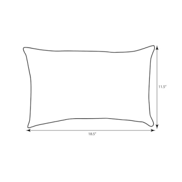 Luxurious Ivory Velvet Lumbar Pillow for Comfort