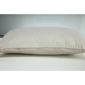 Luxurious Ivory Velvet Lumbar Pillow for Comfort