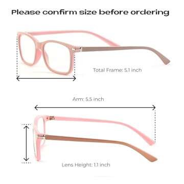 Stylish Blue Light Blocking Glasses for Men and Women