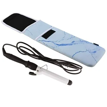 Bluecell Curling Iron Holder Sleeve - Heat Resistant Pouch