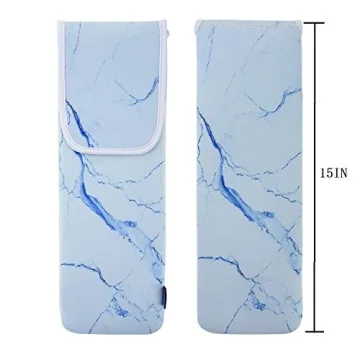 Bluecell Curling Iron Holder Sleeve - Heat Resistant Pouch