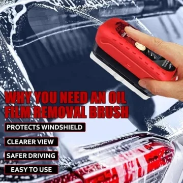 QUANROL Cleaning Brush for Clearer Car Windshields