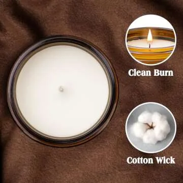 Homsnover Funny 50th Birthday Candle Gift for Him Her