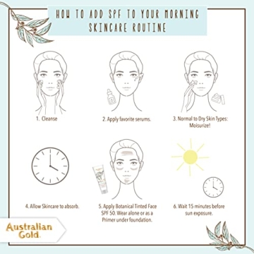 Australian Gold SPF 50 Tinted Face Sunscreen Matte Finish