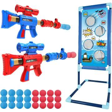 YEEBAY Foam Ball Popper Air Guns for Kids