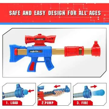 YEEBAY Foam Ball Popper Air Guns for Kids