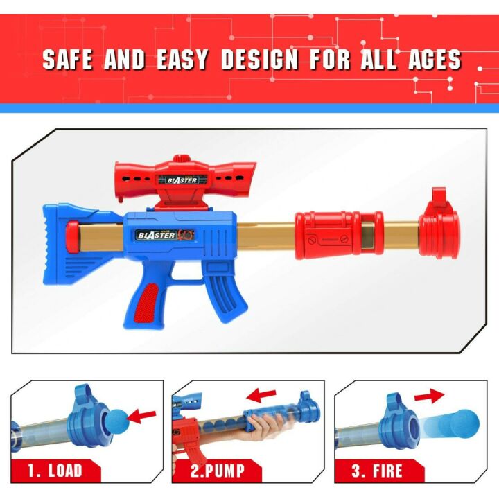 YEEBAY Foam Ball Popper Air Guns for Kids