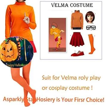 FELIZHOUSE Over Knee Long Socks for Halloween Cosplay